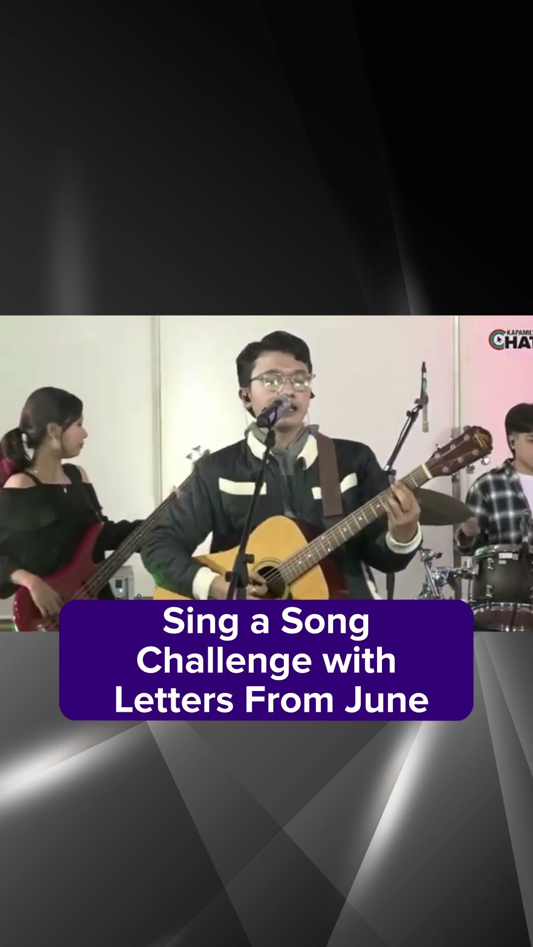 Sing A Song Challenge with Letters From June | Kapamilya Shorts