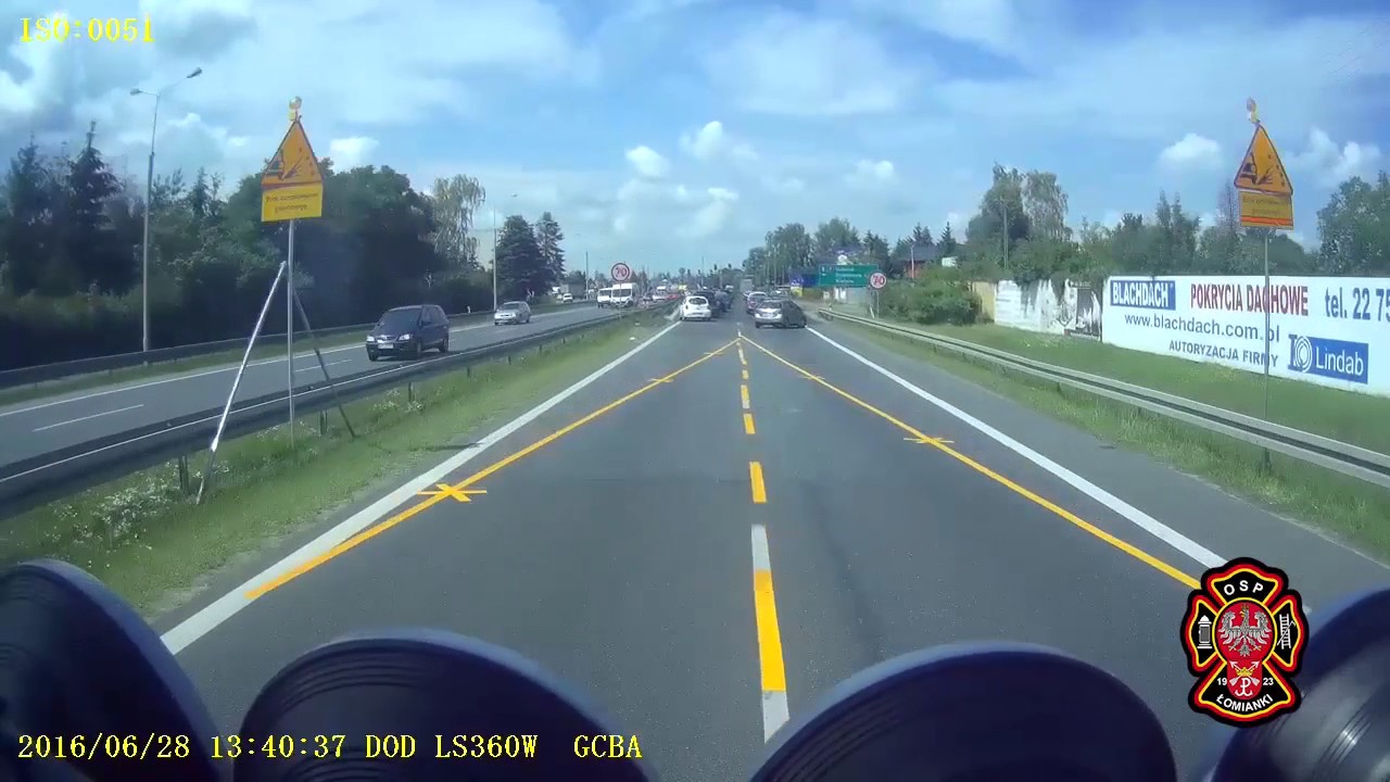 Straż Pożarna: Dojazd OSP Łomianki do wybuchu w laboratorium