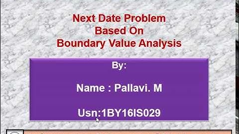 VTU 15 Scheme Software Testing Lab - Next Date problem Based on Boundary Value Analysis