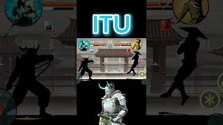 Itu Vs Hermit One Shot Edit (phonk Remix edit) ShadowFight 2 #shots #funk #remix #shadowfight2 #edit