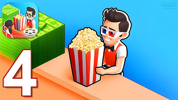 Cinema World - Gameplay Walkthrough Part 4 Create A Perfect Cinema Empire (iOS, Android)