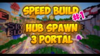 Minecraft HUB Spawn + Download/ İndir ♥ SpeedBuild#1