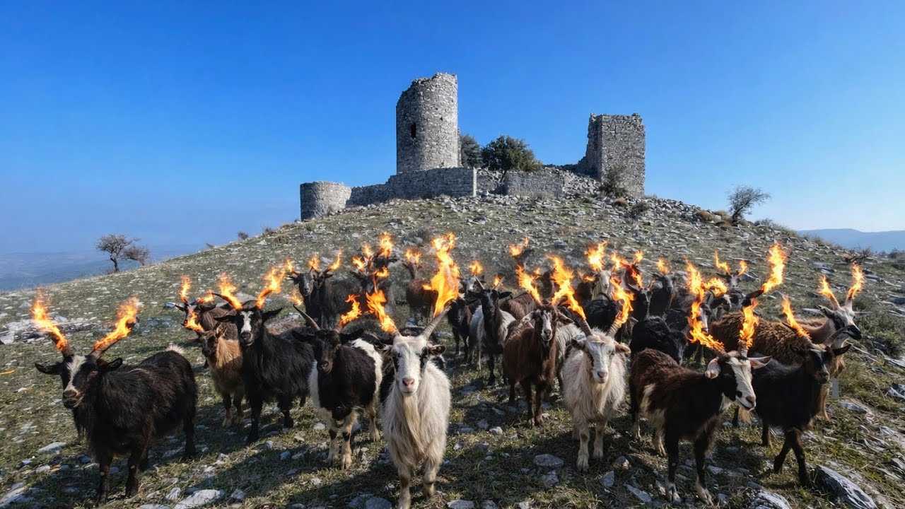 TARİHİ KEÇİ KALESİ ve Ateş Saçan Boynuzlar!
