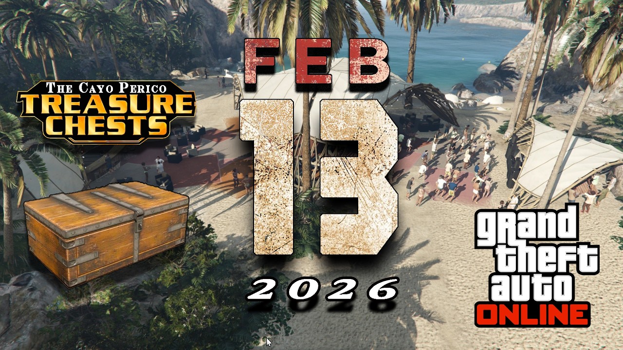Cayo Treasure Chest Locations [February 13th] GTA Online 2026!!!