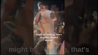 The Shocking Moment a Woman Crown Surfs Her Baby at Flo Rida Concert