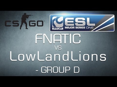 Fnatic vs LowLandLions - Group D RaidCall EMS One - Counter-Strike:GO HD