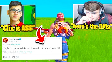 FaZe SWAY *EXPOSED* by CLIX! (He