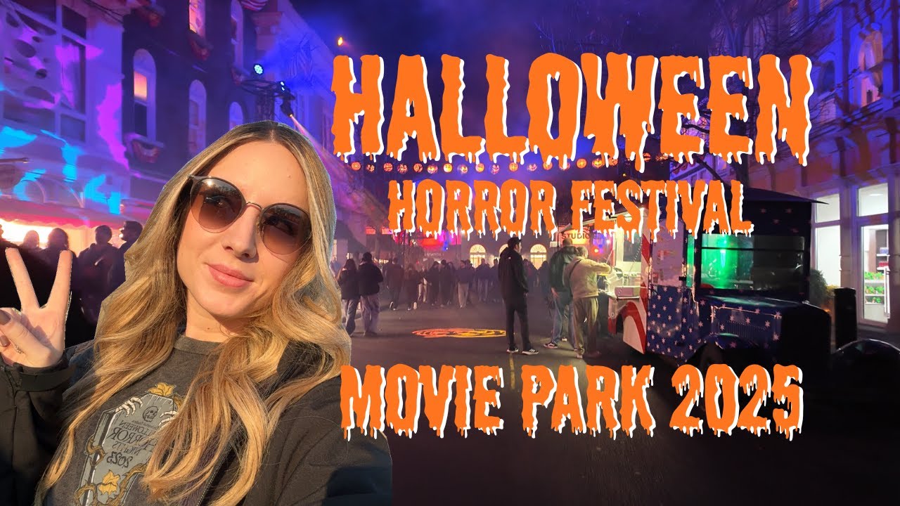 HALLOWEEN im MOVIE PARK 2025 | VLOG | jessirud