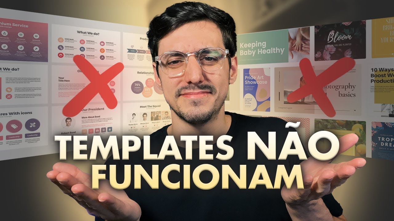 PARE DE USAR TEMPLATES EM SUAS APRESENTAÇÕES! - YouTube