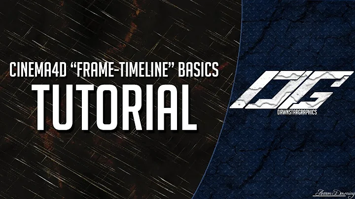 [Tutorial] Cinema 4D - The "Frame-Timeline" Basic's
