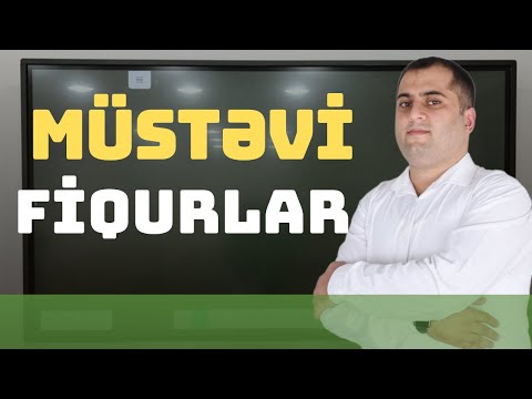 Video: Ən azı üç tərəfi olan qapalı müstəvi fiqur nədir?