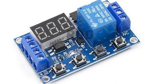 FULL MANUAL - Display Automation Delay Timer Control Off Switch Delay Time Relay DC 6-30V