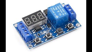 FULL MANUAL - Display Automation Delay Timer Control Off Switch Delay Time Relay DC 6-30V