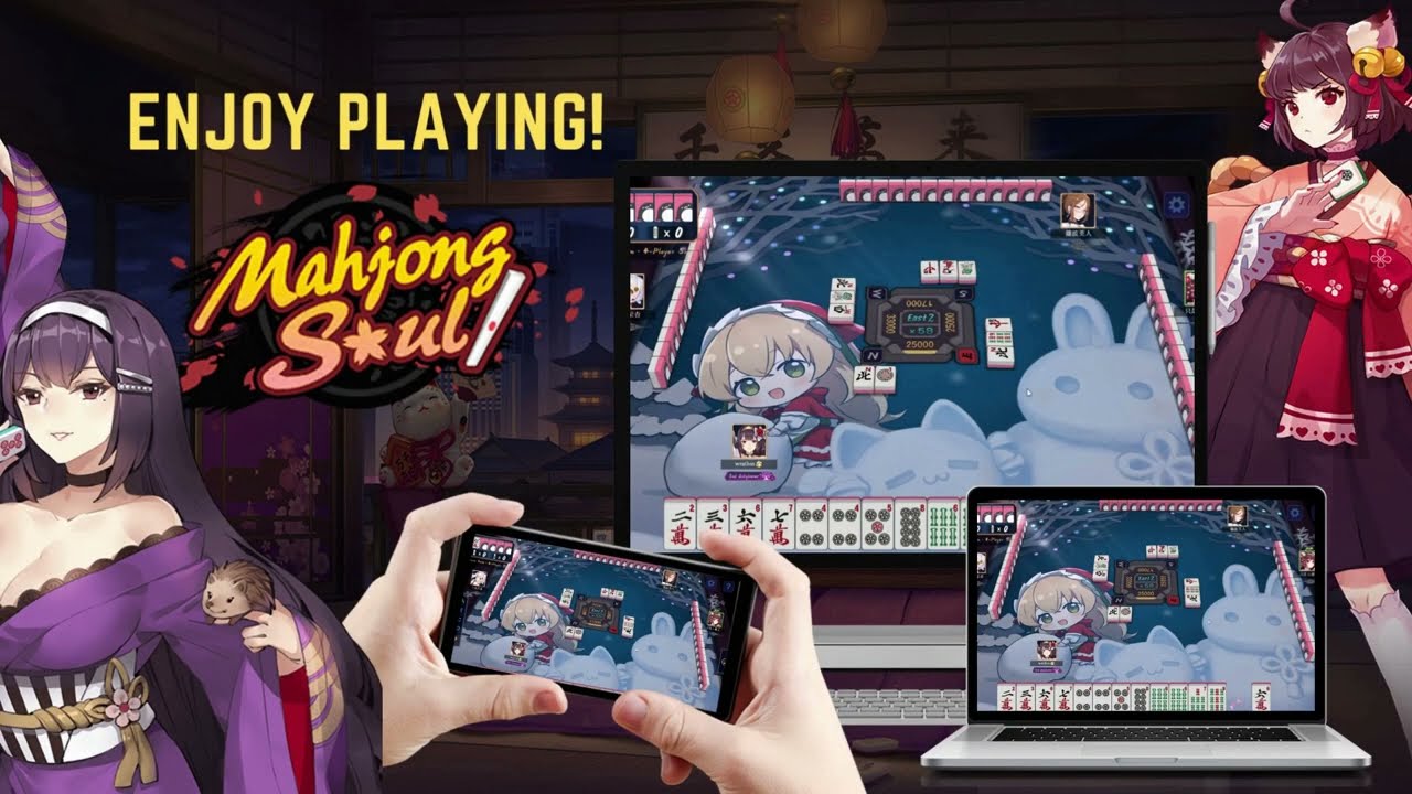 Download Mahjong Soul android on PC