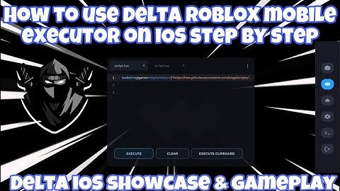 How to Use Delta Roblox Mobile Executor On iOS | Showcase & Gameplay Delta iOS (GUIDE) 2024