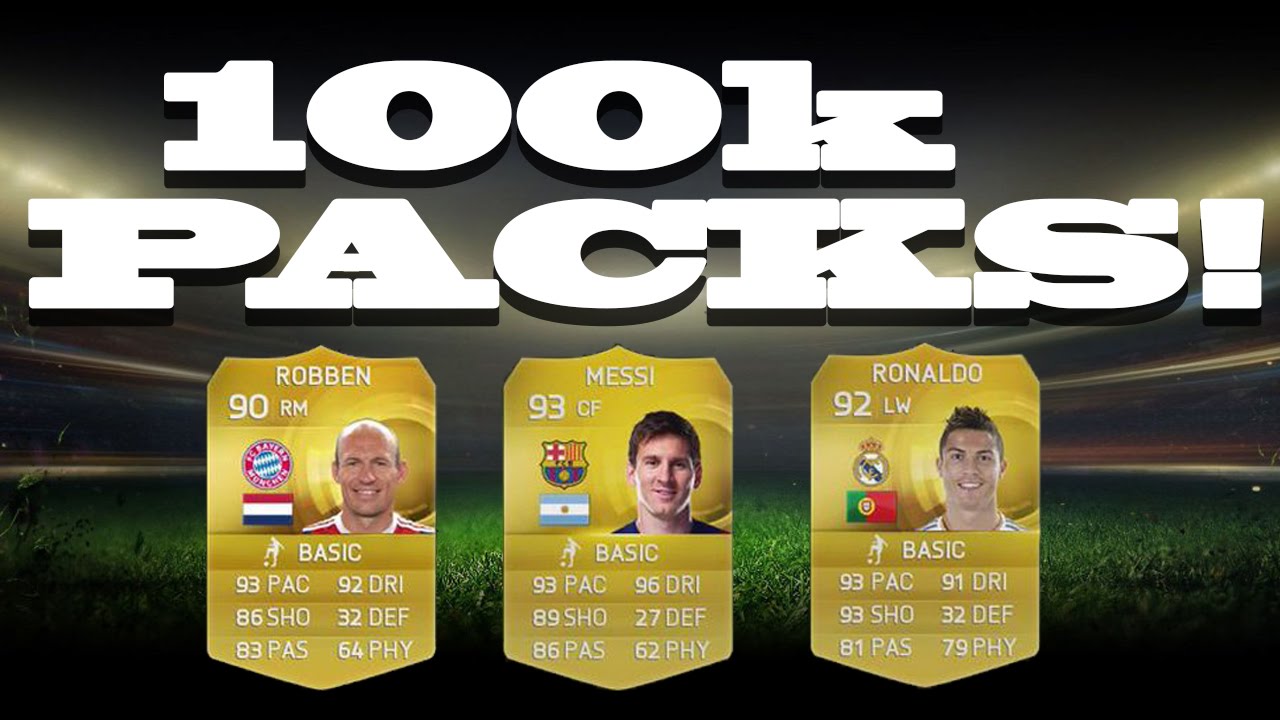 FIFA 15 100k PACK OPENINGS