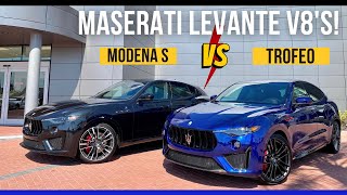Maserati Levante Modena S v.s. Levante Trofeo Which V8 Is The King SUV