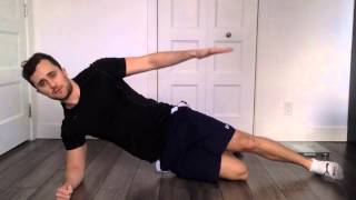 Planche Abdominale Latérale Avec Abduction De La Jambe