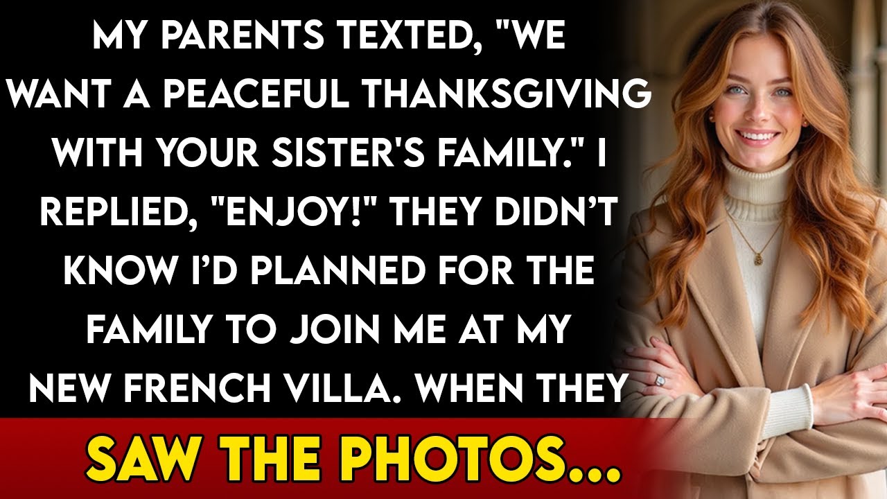 My Parents Said, Skip Thanksgiving - We Need Space. Then They Paid The Price...