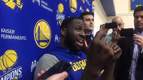Twitch live: Draymond Green snippet from Warriors (0-0) practice, 7 days b4 NBA Finals