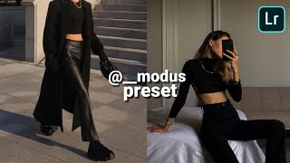 @__modus inspired preset | Instagram feed idea | lightroom mobile free presets screenshot 5