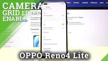 How to Add Camera Gridlines in OPPO Reno4 Lite – Find Helper Lines