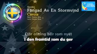[1991] Carola - "Fångad Av En Stormvind" (Sweden) - [Karaoke version] chords