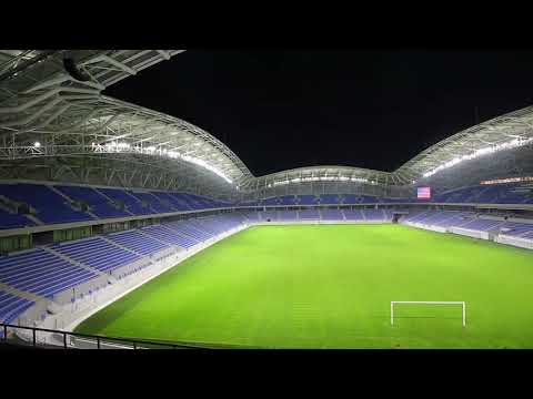 დარჩი სახლში - ბათუმის ახალ სტადიონზე საქართველოს ჰიმნი პირველად აჟღერდა