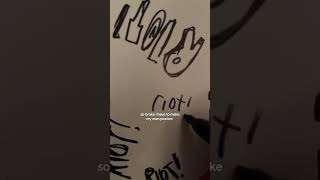 I wish I made the orange lettering bigger but oh well #paramore #emo #diy #poster #emodiy