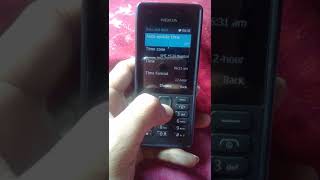how to time update Nokia 216 mobile
