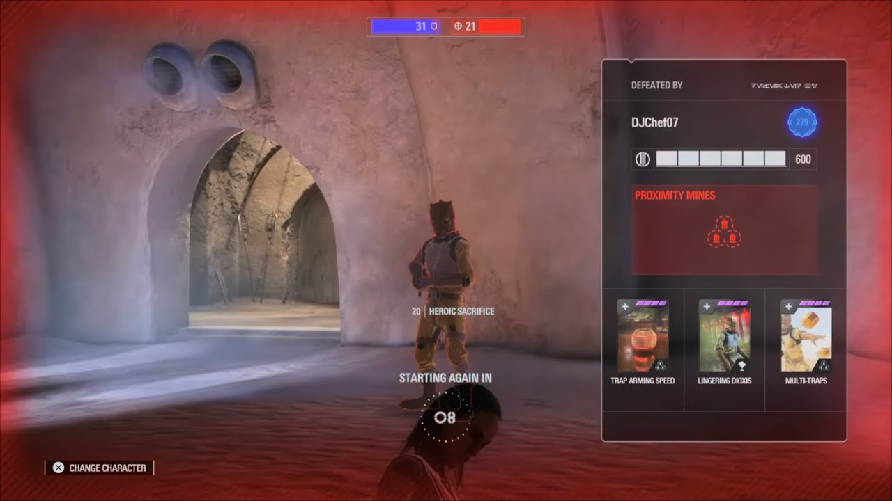 Cowardly Bossk plays hide and seek for 2 matches | Battlefront 2 Toxic HvV gameplay