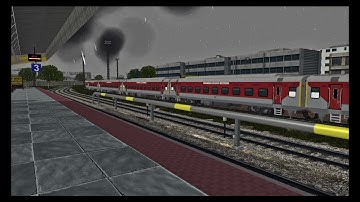 12413 Pooja Superfast Express Ajmer Departure /#Msts/Indiantrainsimulator pc Full HD
