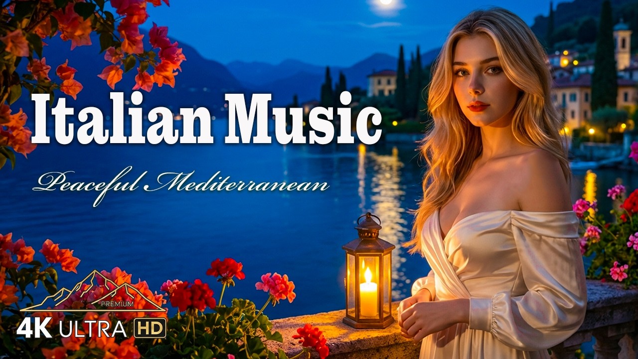 🎶 Italian Vibes & Mediterranean Music 🎶 Relaxing Music & Serene Seaside Moments