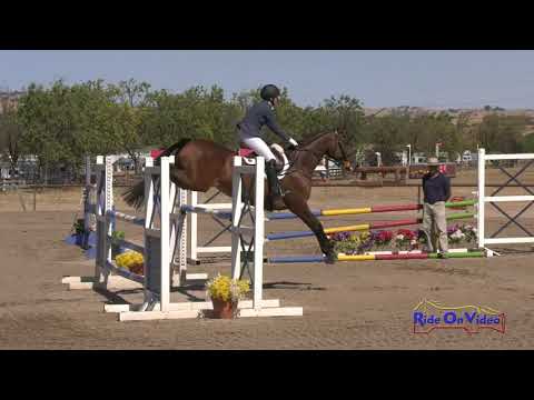 horseshoe bend 023S Caroline Dein on Tropic Star CCI2* Short Show Jumping Twin Rivers Ranch Sept. 2019