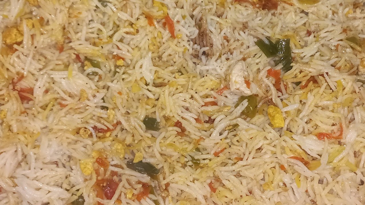 Restaurant Style Chicken Fried Rice | Chinese Biryani | Chinese Rice Easy Recipe By Cooking with AA 