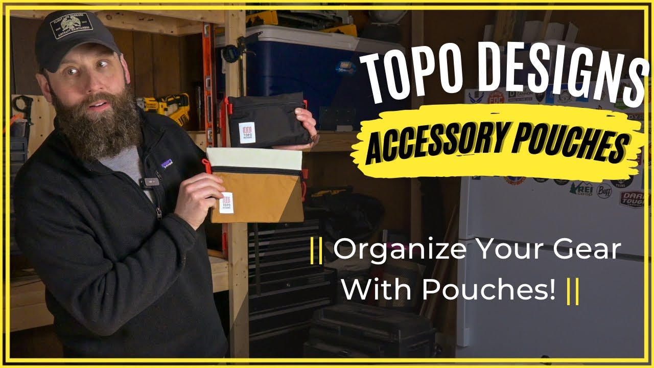 Topo Designs Accessory Pouches | Organize Your EDC Bag With Pouches!