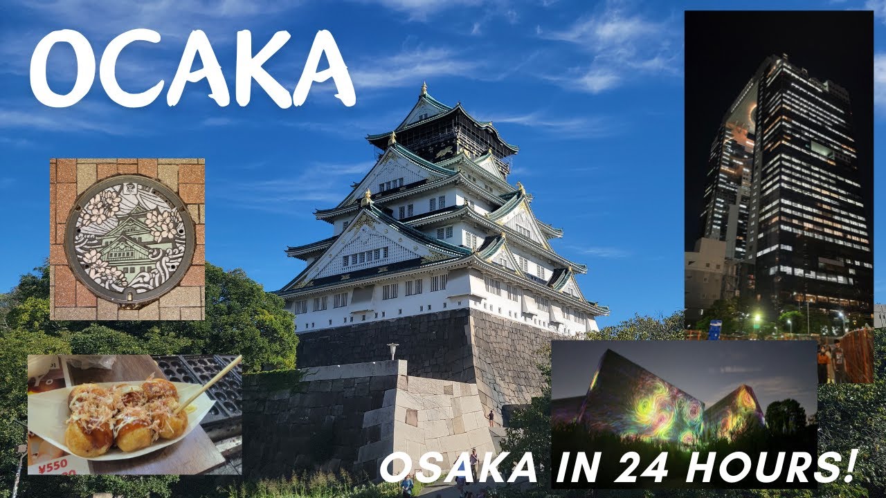Osaka: От замков до неоновых огней и потрясающей еды! 🏯✨