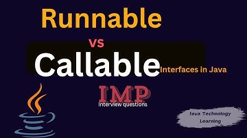 Runnable vs callable interface in java ?