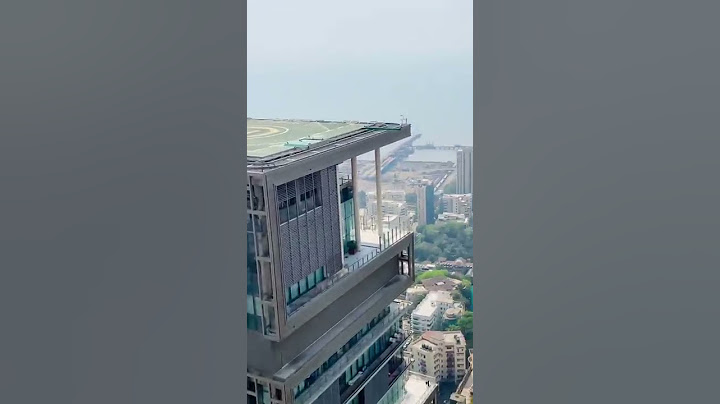 Antilia (building) Mukesh Ambani's house mumbai
