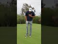 The crucial adjustment for hitting wedges off an uphill lie