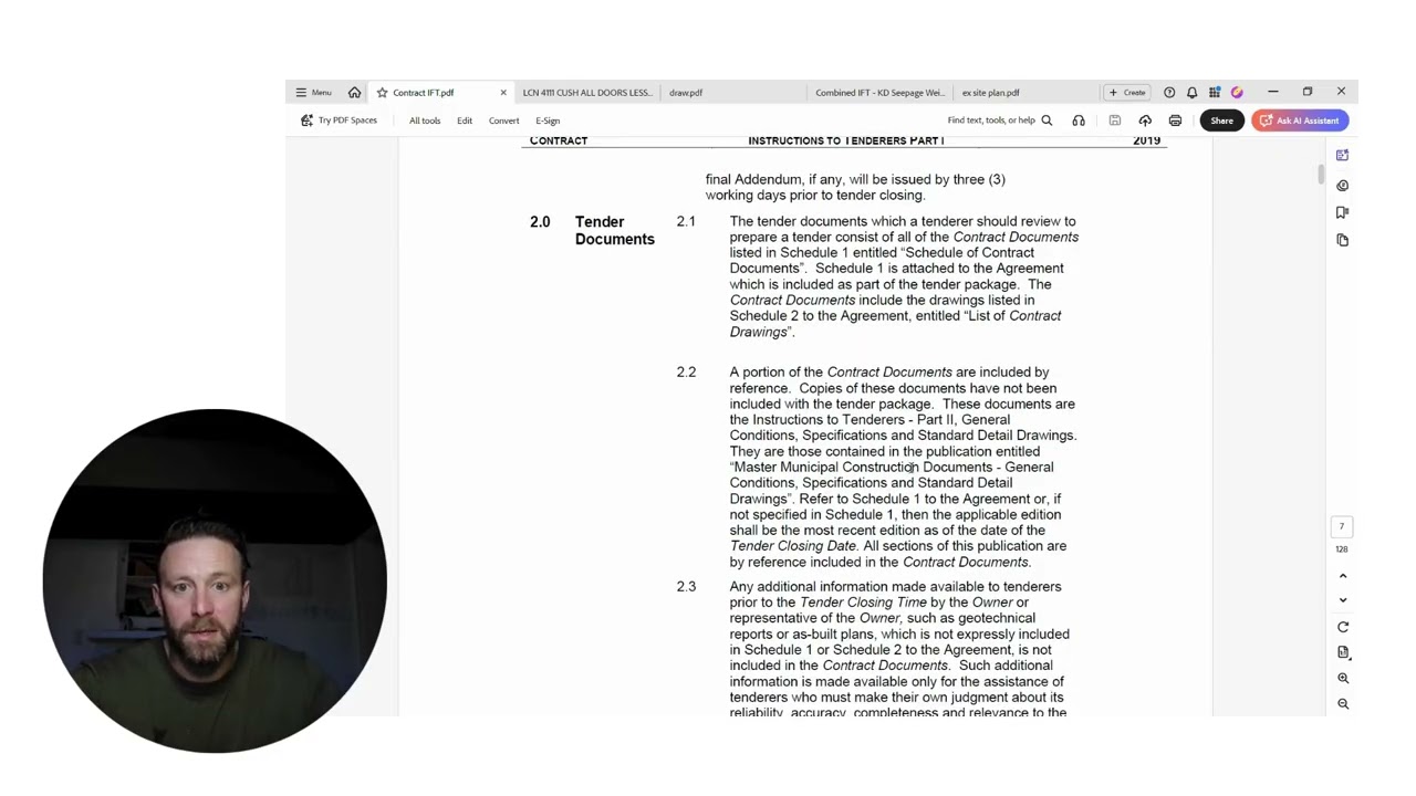 Watch a real life construction estimate and tender. See project cost and bid results!