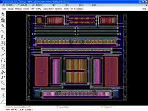 A demo of the layout pcells by Castro-Lpez