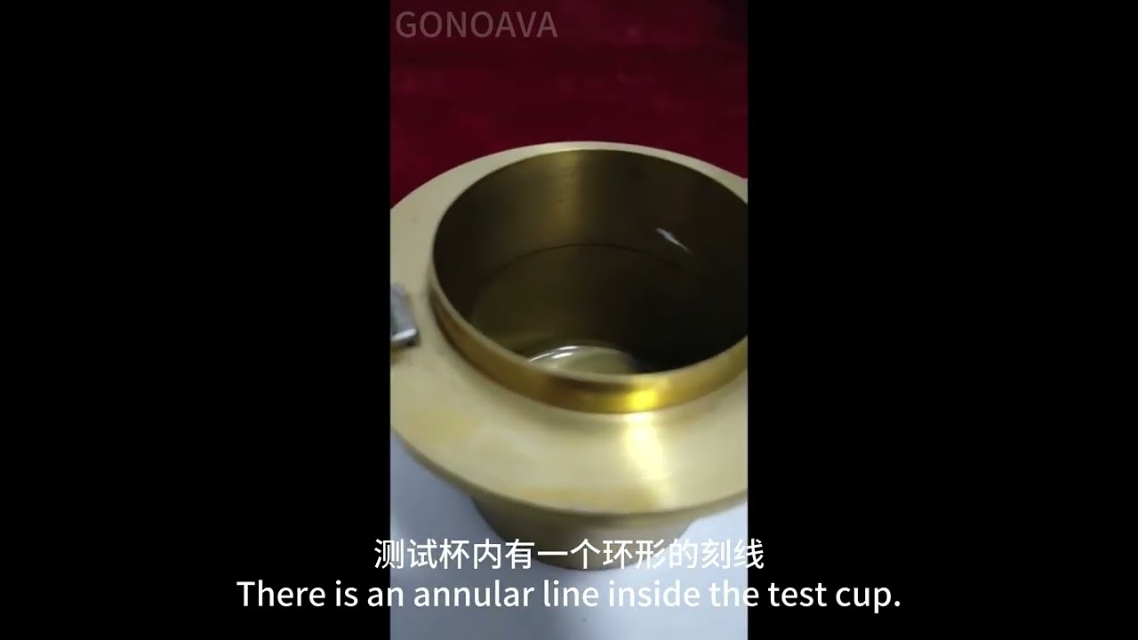 How to use a closed-cup flash point tester?