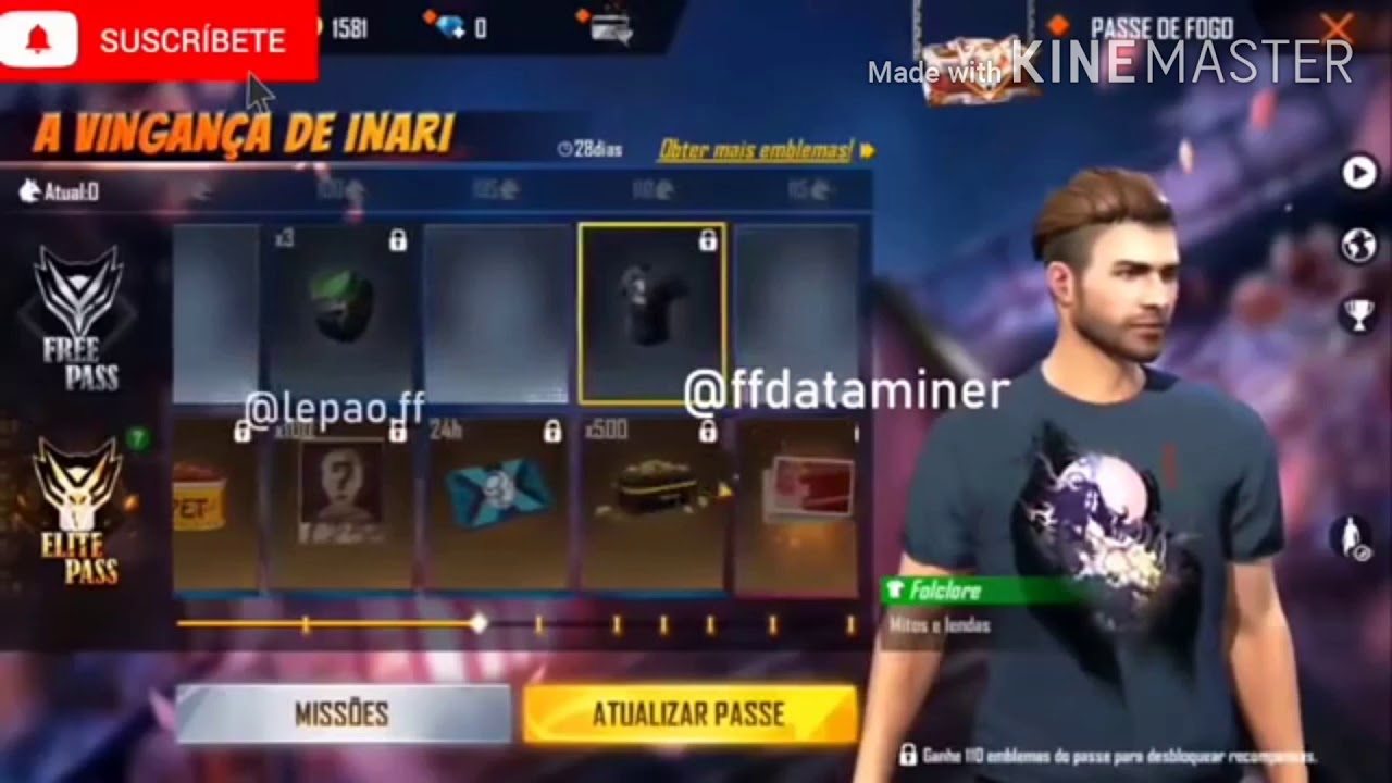 Siguiente pase elite de free fire de agosto YouTube