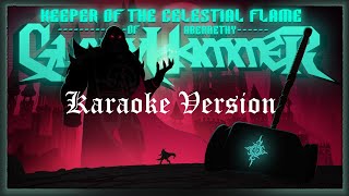 Keeper Of The Celestial Flame Of Abernethy - Gloryhammer Karaoke
