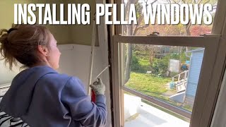 Installing Pella Windows - 150 series ​⁠