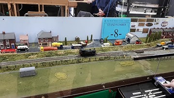 Exhibition of models train