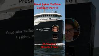 Great Lakes YouTube Company Part 11 President Mason.G II Horn #greatlakes @PresidentMasonGwind1713