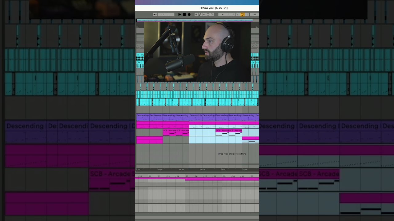 Removing sections in Ableton Live key command 💎 