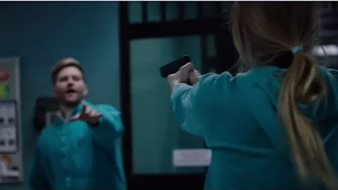 Allie shoots Marie in the leg then shoots Sean in ...